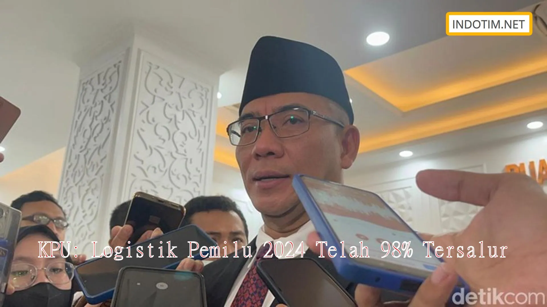 KPU: Logistik Pemilu 2024 Telah 98% Tersalur