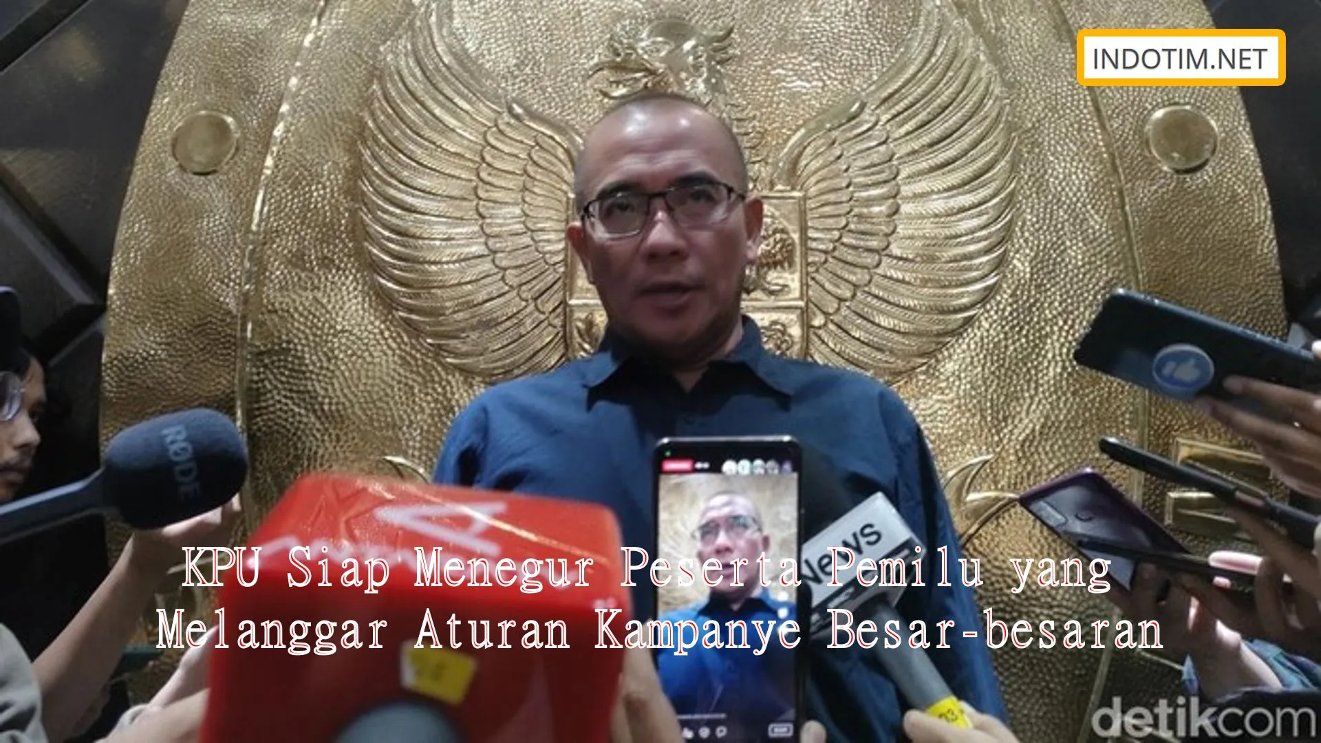 KPU Siap Menegur Peserta Pemilu yang Melanggar Aturan Kampanye Besar-besaran