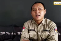 KPU Siapkan TPS Khusus di Rutan Pandeglang