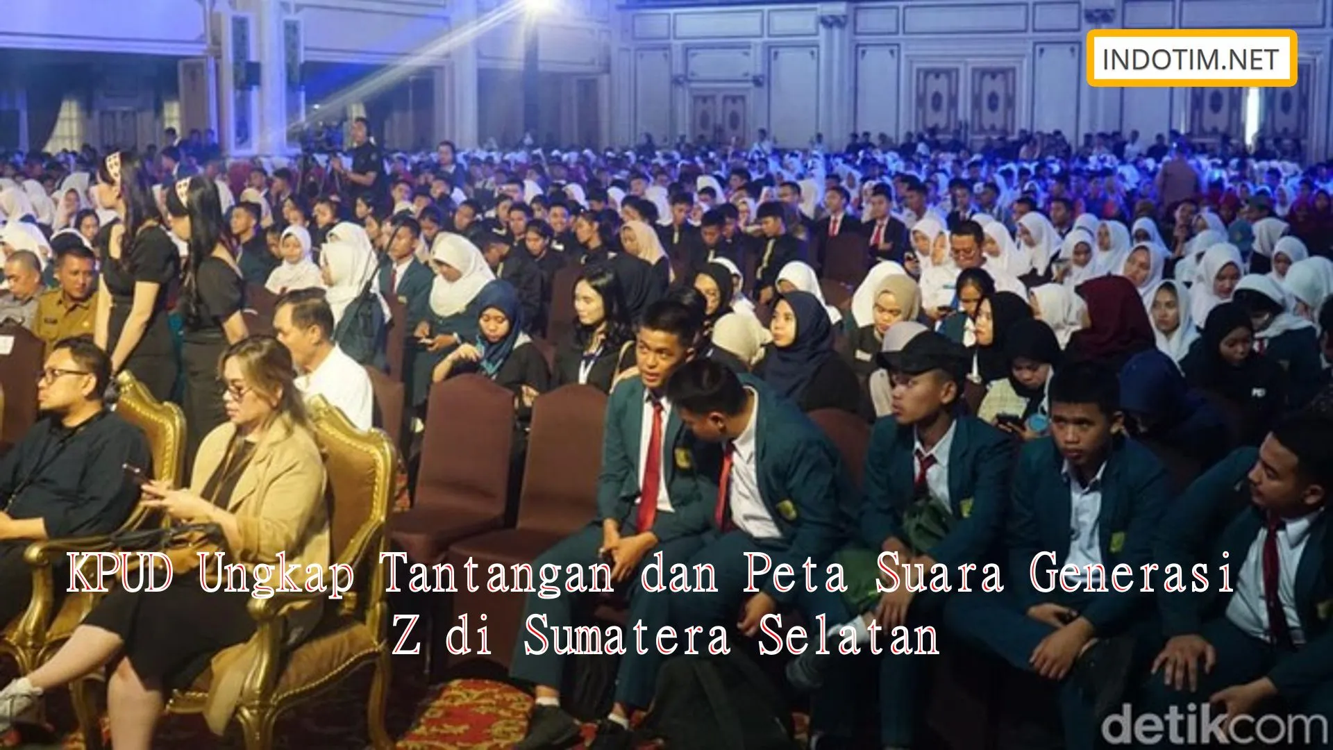 KPUD Ungkap Tantangan dan Peta Suara Generasi Z di Sumatera Selatan