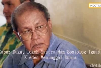 Kabar Duka, Tokoh Sastra dan Sosiolog Ignas Kleden Meninggal Dunia