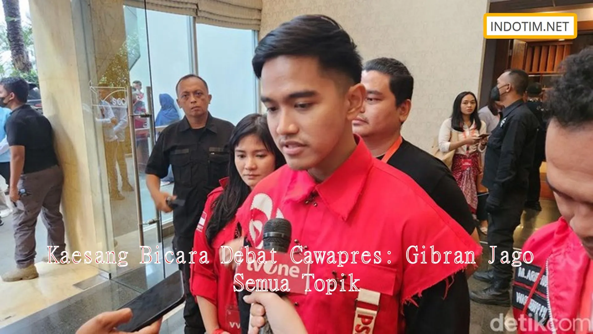 Kaesang Bicara Debat Cawapres: Gibran Jago Semua Topik