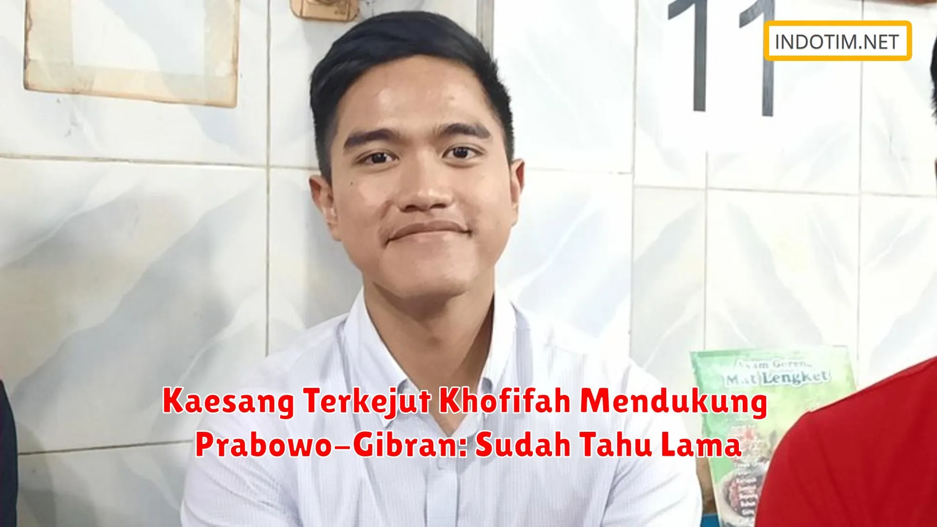 Kaesang Terkejut Khofifah Mendukung Prabowo-Gibran: Sudah Tahu Lama