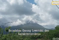 Keindahan Gunung Lewotobi dan Karakteristiknya