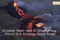 Keindahan Rumah-rumah di Islandia yang Dihiasi Oleh Keindahan Gunung Berapi