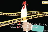 Kejadian Carok Massal di Bangkalan Madura, Sejumlah Korban Meninggal