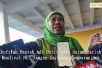 Khofifah Bantah Ada Politisasi dalam Harlah Muslimat NU: Jangan Salahkan Sembarangan!