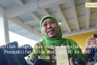 Khofifah Mengejutkan dengan Mengajukan Surat Penonaktifan Ketua Muslimat NU ke PBNU Malam Ini