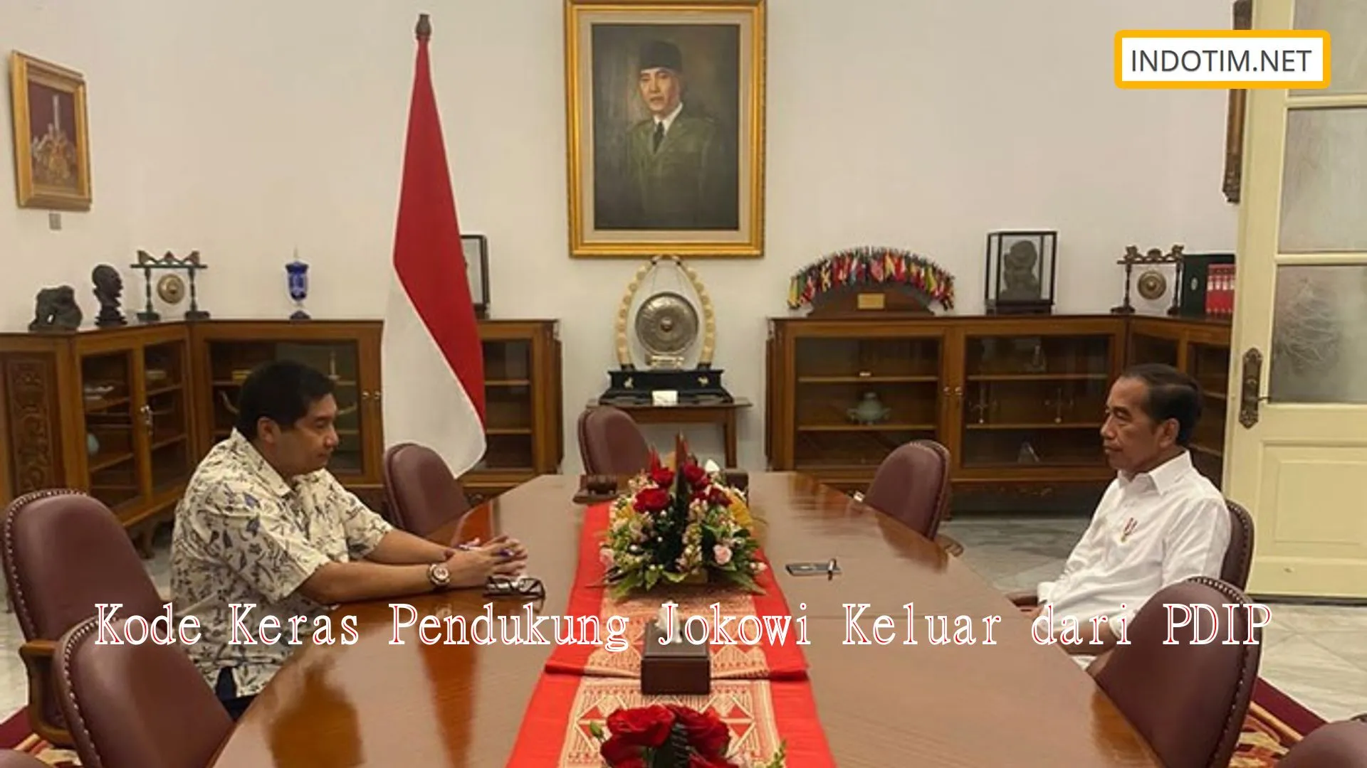 Kode Keras Pendukung Jokowi Keluar dari PDIP