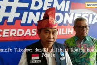 Kominfo Takedown dan Klarifikasi Konten Hoaks Pemilu