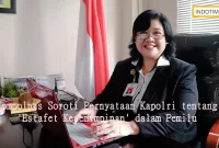 Kompolnas Soroti Pernyataan Kapolri tentang 'Estafet Kepemimpinan' dalam Pemilu Damai