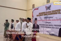 Komunitas Ulama Kampung di Klaten Mendeklarasikan Dukungan untuk Pasangan Prabowo-Gibran