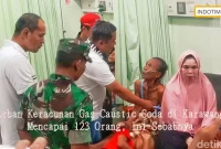 Korban Keracunan Gas Caustic Soda di Karawang Mencapai 123 Orang, Ini Sebabnya