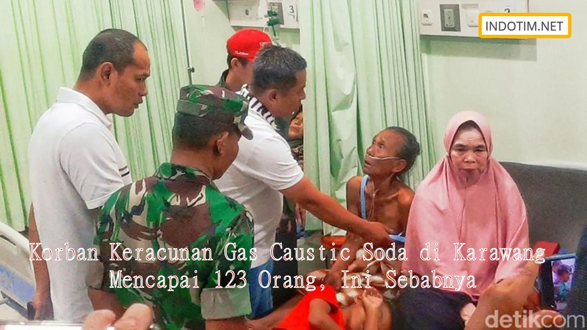 Korban Keracunan Gas Caustic Soda di Karawang Mencapai 123 Orang, Ini Sebabnya