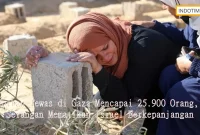 Korban Tewas di Gaza Mencapai 25.900 Orang, Serangan Mematikan Israel Berkepanjangan