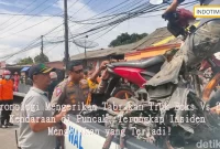 Kronologi Mengerikan Tabrakan Truk Boks Vs 8 Kendaraan di Puncak, Terungkap Insiden Mengerikan yang Terjadi!