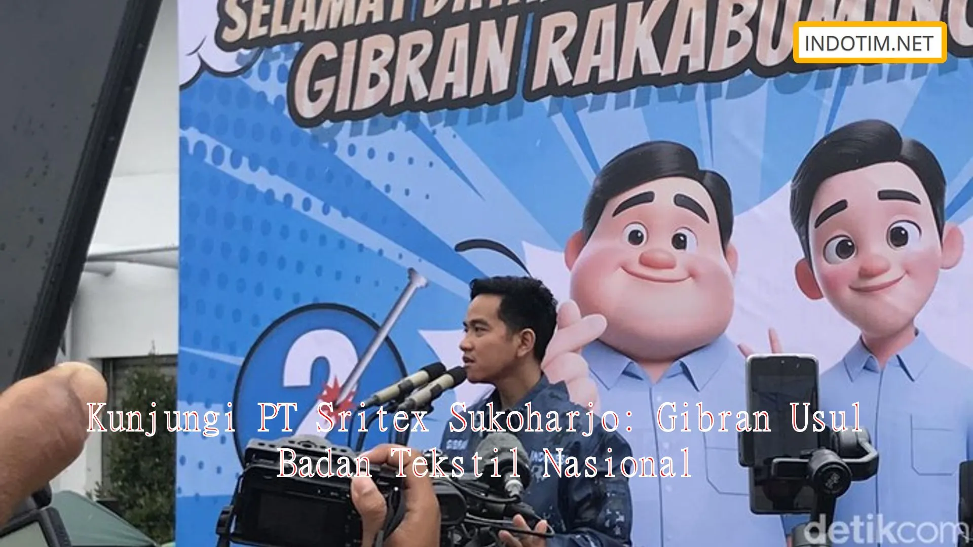 Kunjungi PT Sritex Sukoharjo: Gibran Usul Badan Tekstil Nasional