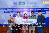 LAZISNU PBNU Dapat Donasi Rp 1,5 M dari Unilever Indonesia, Aksi Kemanusiaan Mereka Terus Berlanjut!