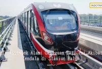 LRT Jabodebek Alami Gangguan Pagi Ini Akibat Kendala di Stasiun Halim