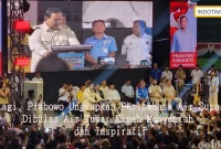 Lagi, Prabowo Ungkapkan Peribahasa Air Susu Dibalas Air Tuba: Kisah Menyentuh dan Inspiratif