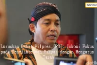 Luruskan Debat Pilpres, PSI: Jokowi Fokus pada Kesejahteraan Rakyat dengan Mengurus Tanah