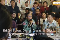 Mahfud Bicara Gestur Gibran di Debat: Permalukan Saya, Saya Permilihmu