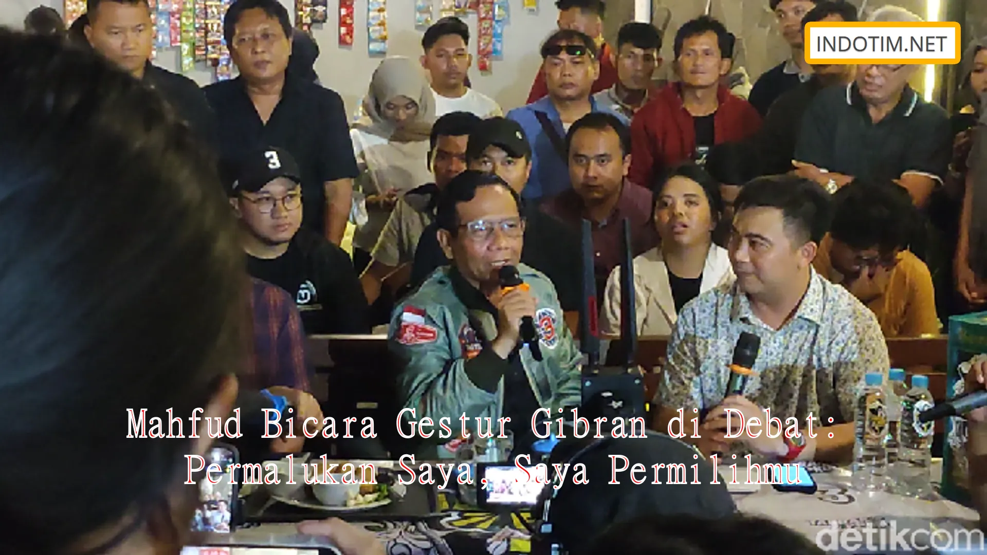 Mahfud Bicara Gestur Gibran di Debat: Permalukan Saya, Saya Permilihmu