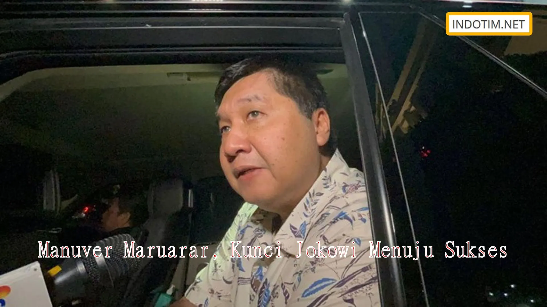 Manuver Maruarar, Kunci Jokowi Menuju Sukses