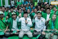 Mardiono Bersama Kader PPP Siap Memenangkan Ganjar-Mahfud dengan Kerja Maksimal