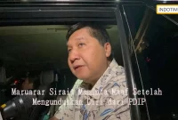 Maruarar Sirait Meminta Maaf Setelah Mengundurkan Diri dari PDIP