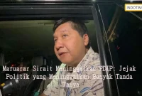 Maruarar Sirait Meninggalkan PDIP: Jejak Politik yang Meninggalkan Banyak Tanda Tanya