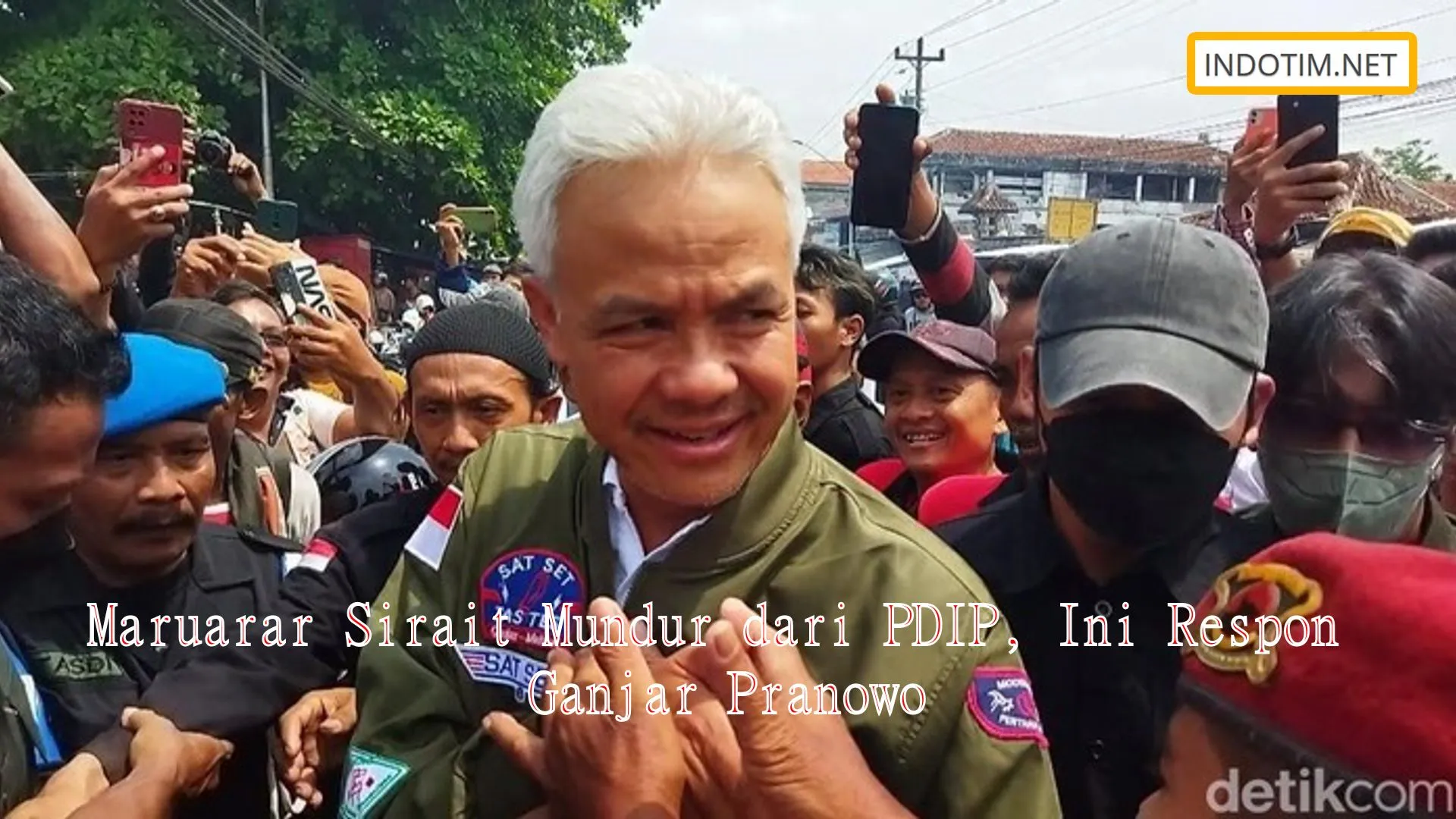 Maruarar Sirait Mundur dari PDIP, Ini Respon Ganjar Pranowo