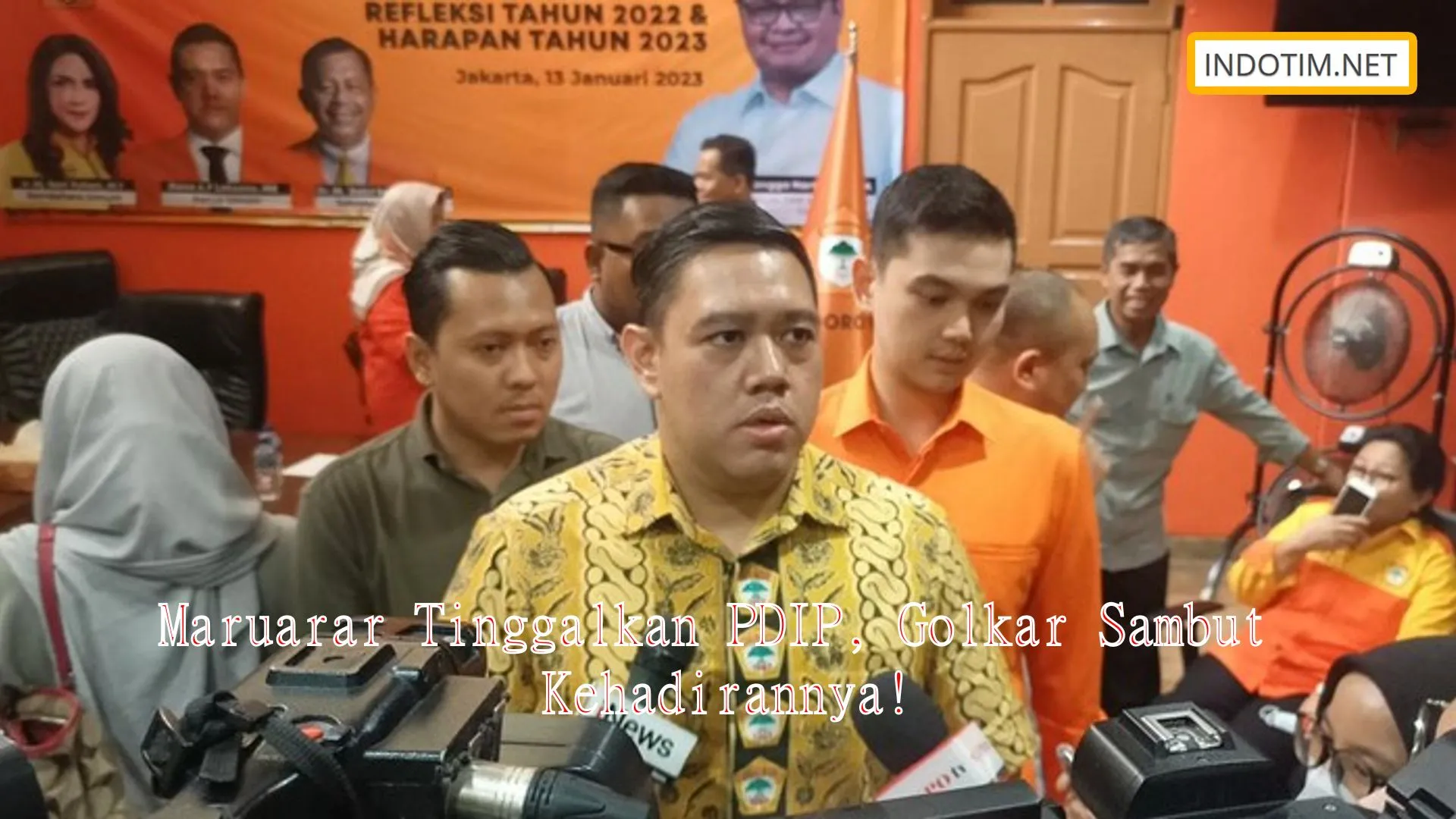 Maruarar Tinggalkan PDIP, Golkar Sambut Kehadirannya!