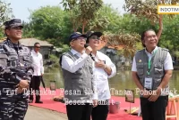 Ma'ruf Tekankan Pesan Nabi: Tanam Pohon Meski Besok Kiamat