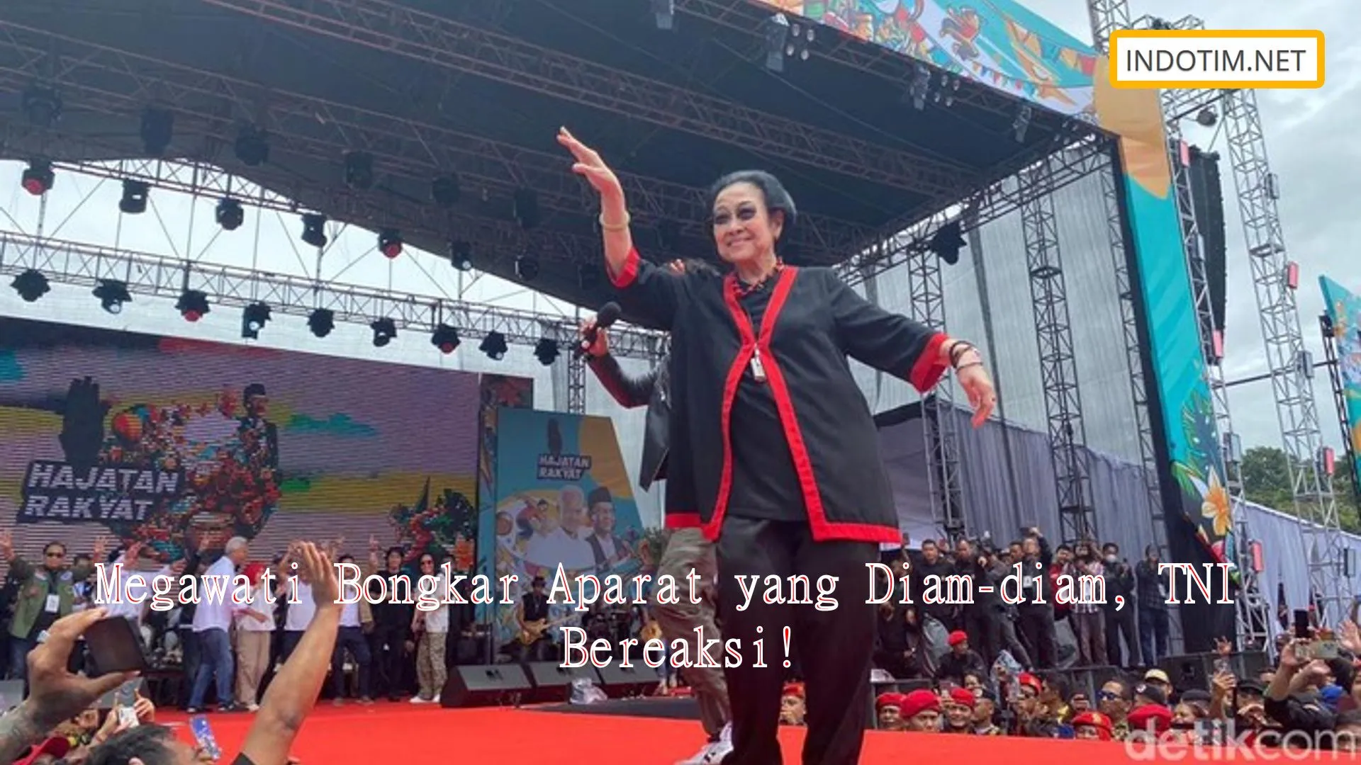Megawati Bongkar Aparat yang Diam-diam, TNI Bereaksi!