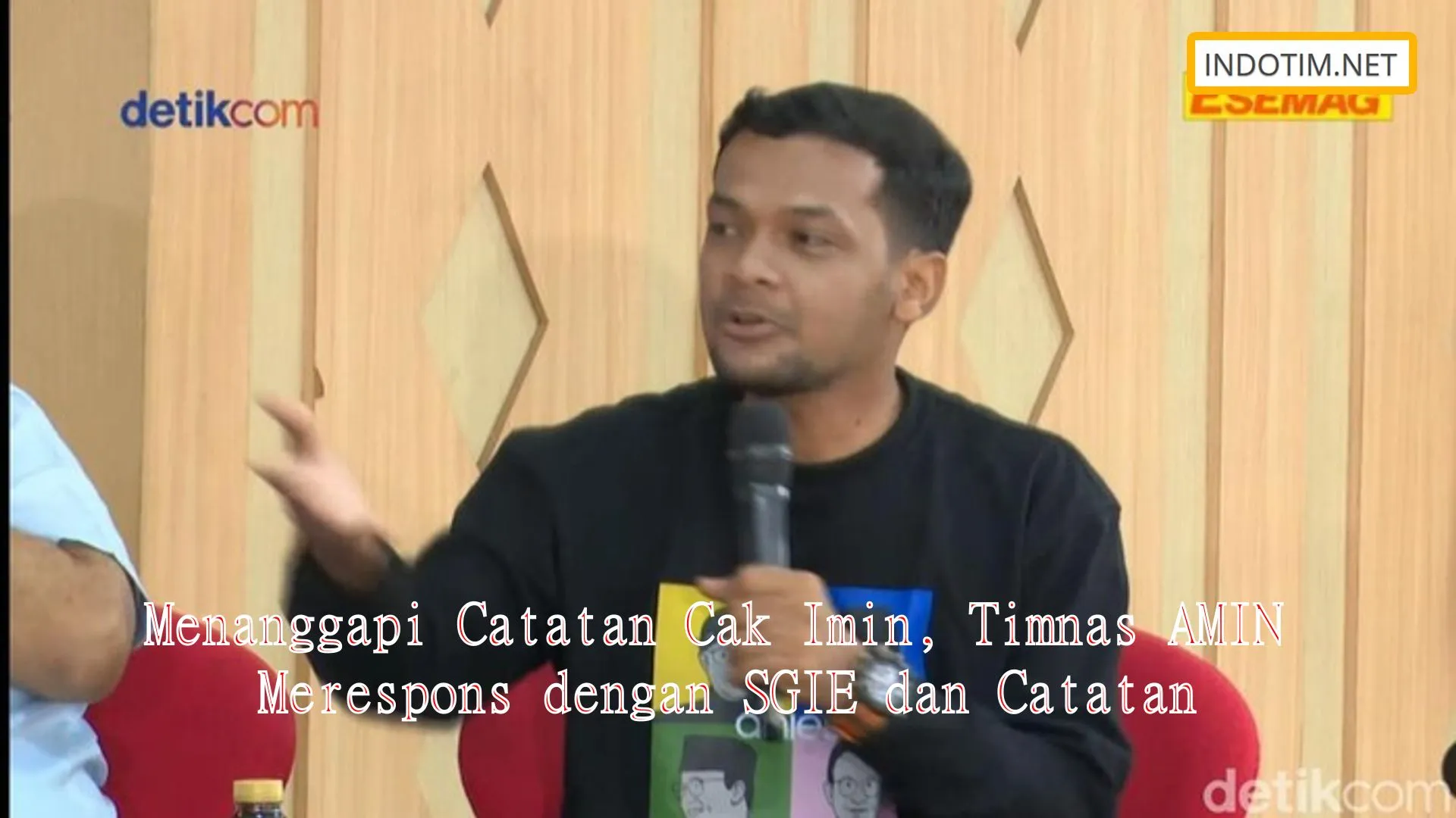 Menanggapi Catatan Cak Imin, Timnas AMIN Merespons dengan SGIE dan Catatan