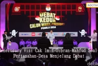 Menelusuri Visi Cak Imin-Gibran-Mahfud Soal Pertanahan-Desa Menjelang Debat