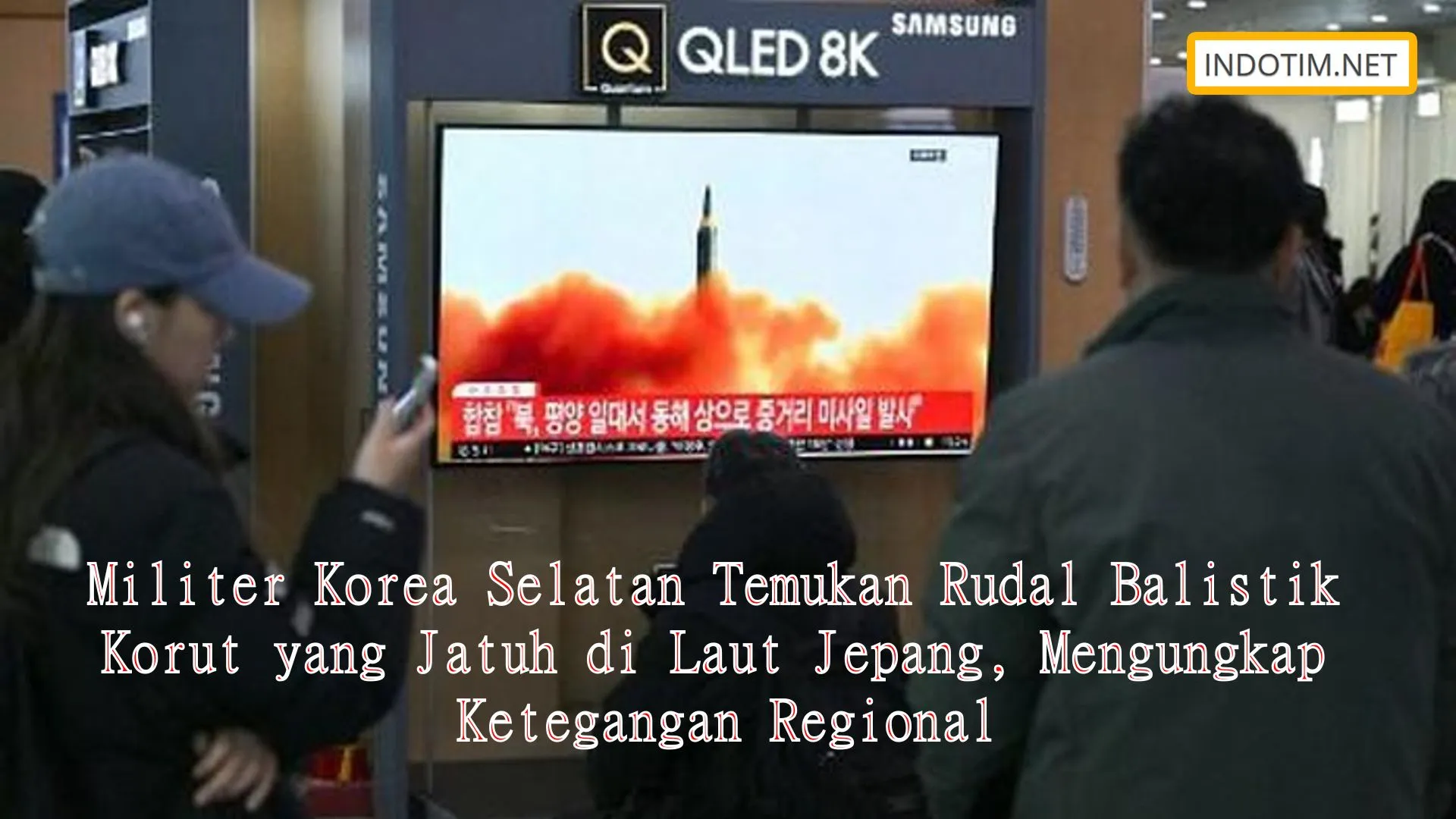 Militer Korea Selatan Temukan Rudal Balistik Korut yang Jatuh di Laut Jepang, Mengungkap Ketegangan Regional