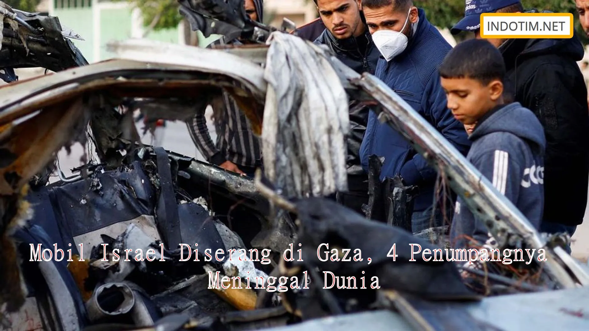 Mobil Israel Diserang di Gaza, 4 Penumpangnya Meninggal Dunia