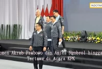 Momen Akrab Prabowo dan Anies Ngobrol hingga Tertawa di Acara KPK