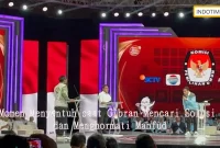 Momen Menyentuh saat Gibran Mencari Solusi dan Menghormati Mahfud