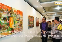 Moment Menakjubkan: Kapolri Bergabung dalam Pameran Seni dan Pentas Musik di Yogyakarta