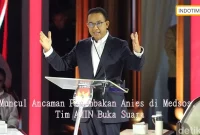 Muncul Ancaman Penembakan Anies di Medsos, Tim AMIN Buka Suara