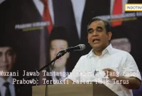 Muzani Jawab Tantangan Hasto tentang Emosi Prabowo: Terbukti Partai Naik Terus