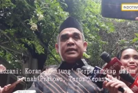 Muzani: Koran 'Achtung' Terperangkap dalam Fitnah Prabowo, Teror Kepanikan!