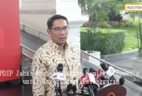 PDIP Jabar Membawa Ridwan Kamil ke Bawaslu untuk Investigasi Pelanggaran