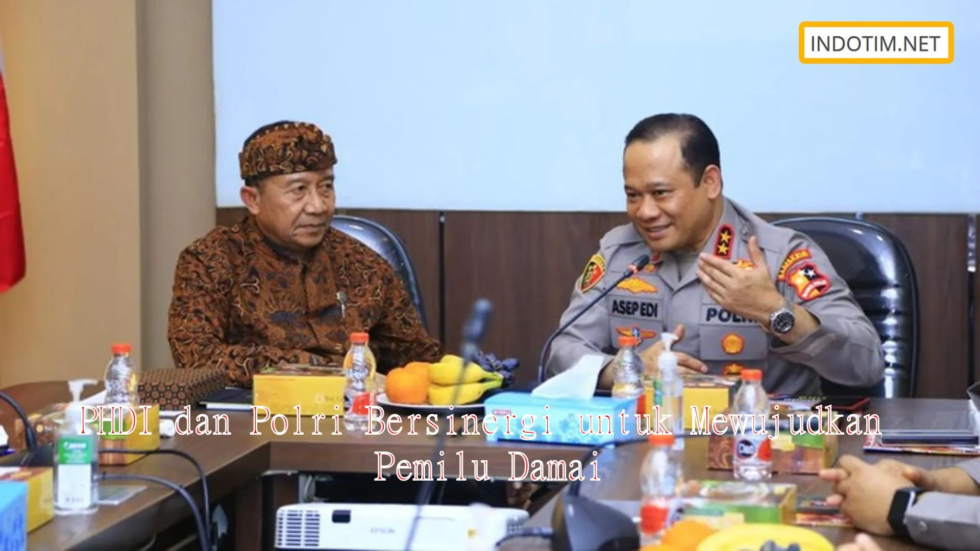 PHDI dan Polri Bersinergi untuk Mewujudkan Pemilu Damai