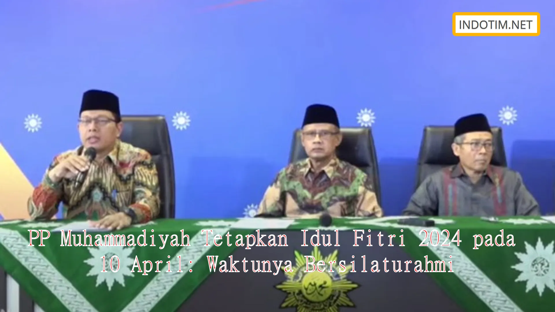 PP Muhammadiyah Tetapkan Idul Fitri 2024 pada 10 April: Waktunya Bersilaturahmi