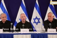 Panas Menhan Israel vs Netanyahu: Kaki Terangkat dari Rapat!