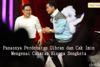 Panasnya Perdebatan Gibran dan Cak Imin Mengenai Catatan Hingga Sengketa MK